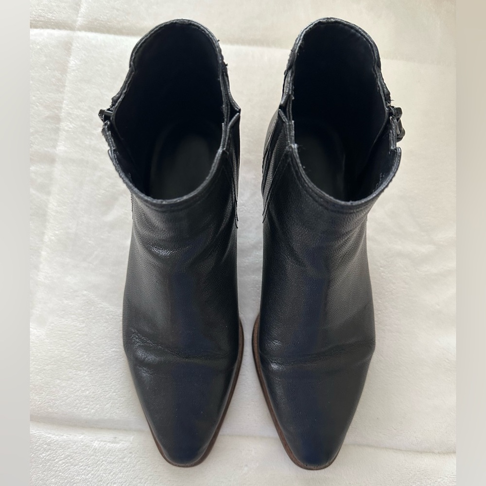 Cole Haan Black Hadlyn Booties - Picture 5 of 5